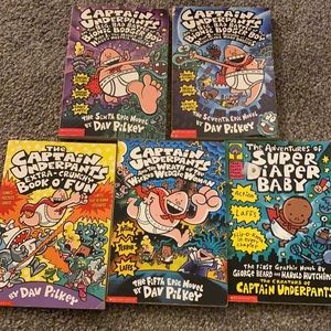 Captain underpants books